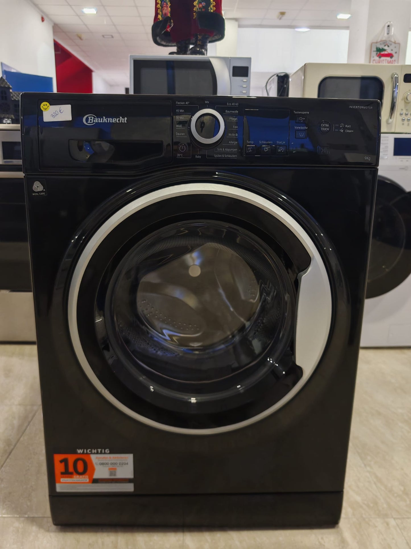 Lavadora Bauknecht 9 Kg. (00686)