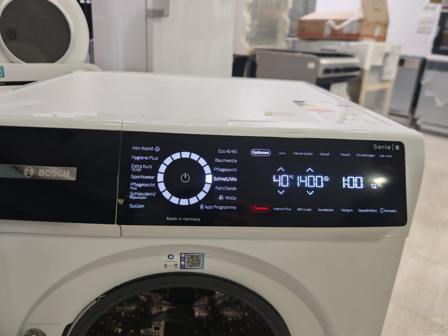 Lavadora Bosch 9 Kg. (00838)