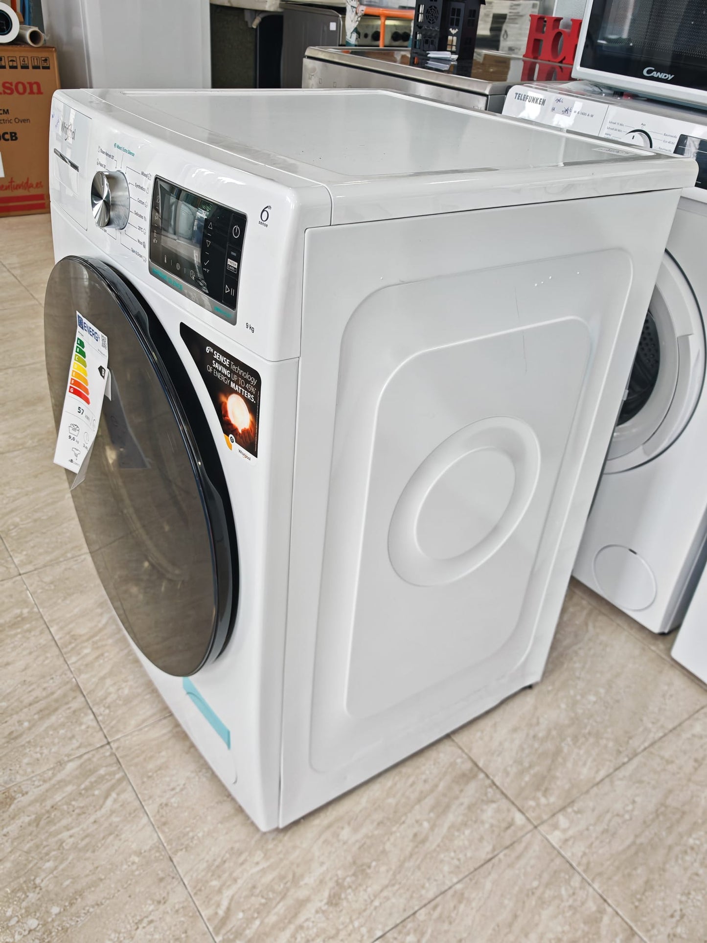 Lavadora Whirlpool 9 Kg. (01407)